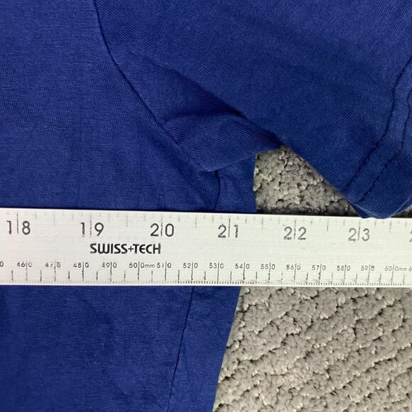 Robert Graham T Shirt Men's Medium Blue Dripping Skull Melting Skulls Cotton - Picture 6 of 7